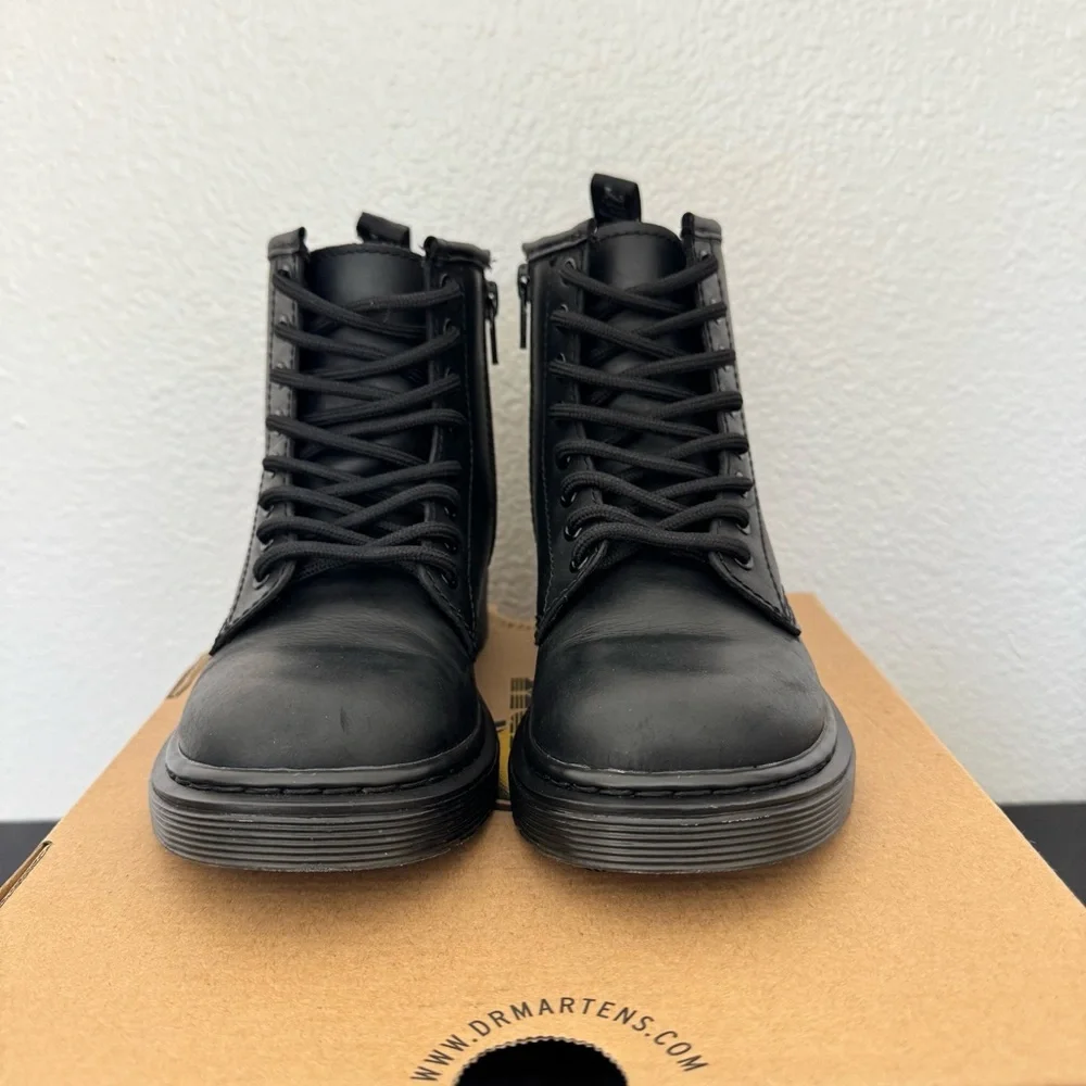 Dr Martens 1460 JUNIOR Faux Fur Lined Boots Size 13